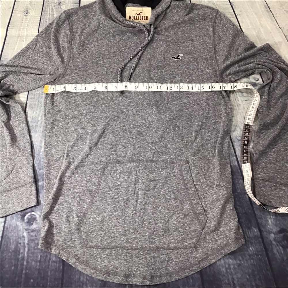 Hollister Pullover Drawstring Hoodie S - Picture 6 of 14